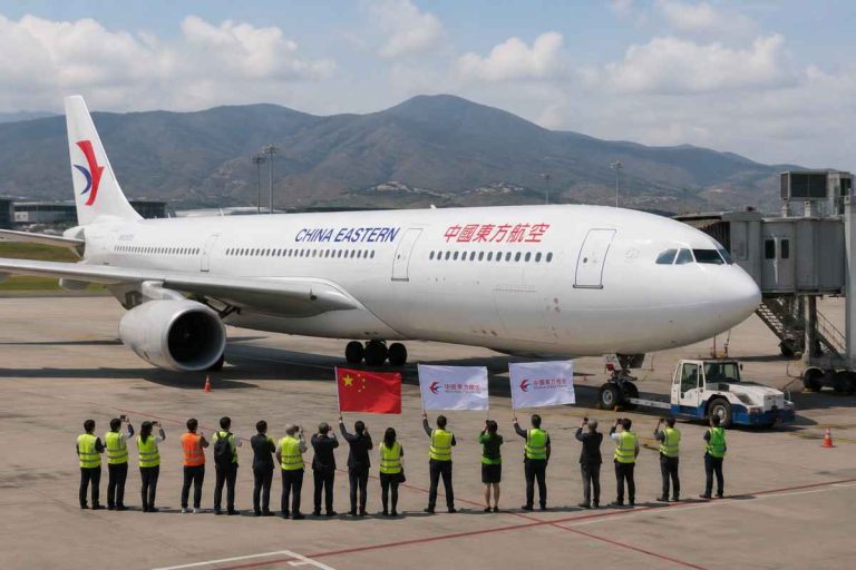 China Eastern Airlines Launches First Nonstop Shanghai–Tbilisi Service, Strengthening Georgia-China Air Links China Eastern Airlines Launches First Nonstop Shanghai–Tbilisi Service, Strengthening Georgia-China Air Links
