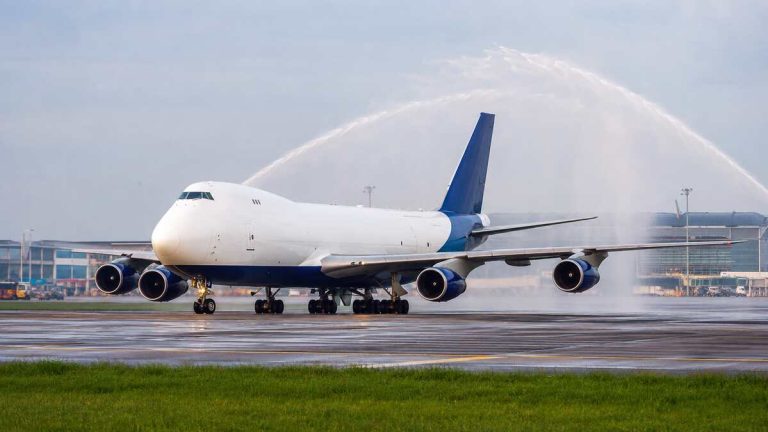 Boeing 747 Makes First Landing at Navi Mumbai International Airport
