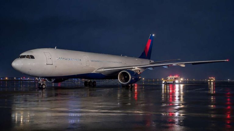 Delta A330 Bound for Rome Makes Emergency Landing in Canada