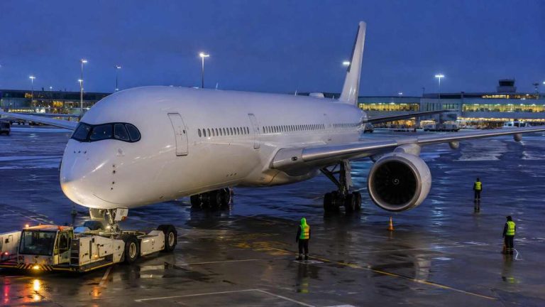 French bee Airbus A350 Hits Montreal Airport Worker During Pushback