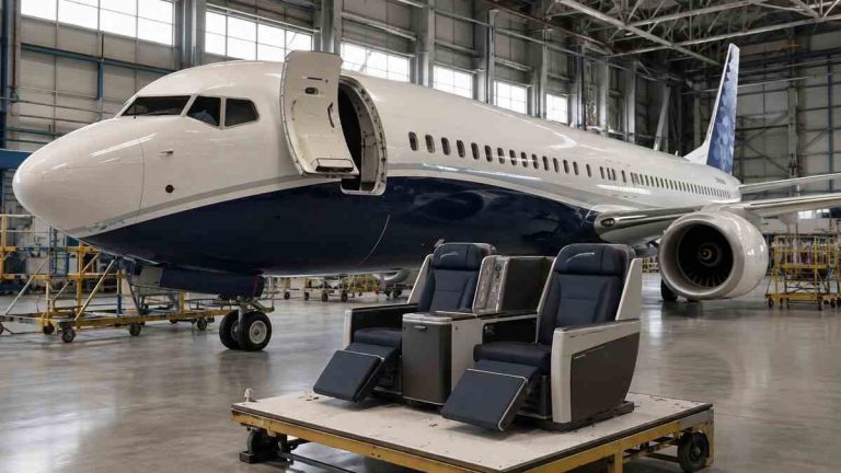 United Airlines’ Boeing 737 MAX 10 Faces Lie-Flat Seat Crisis
